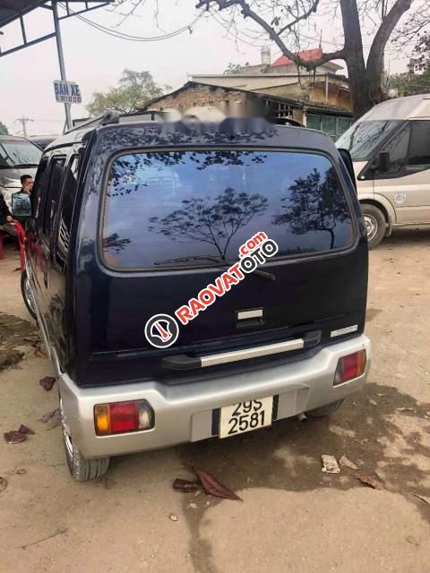 Cần bán Suzuki Wagon R đời 2002, màu xanh lam chính chủ-4