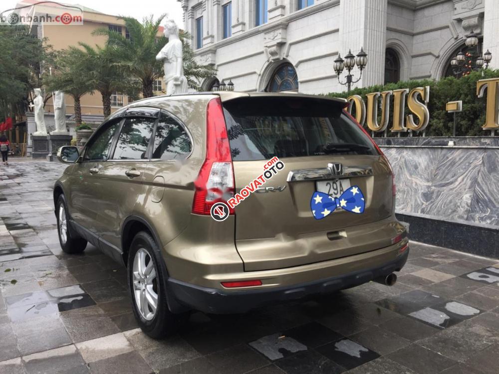 Bán Honda CR V 2.4 đời 2011, màu nâu chính chủ, giá tốt-5