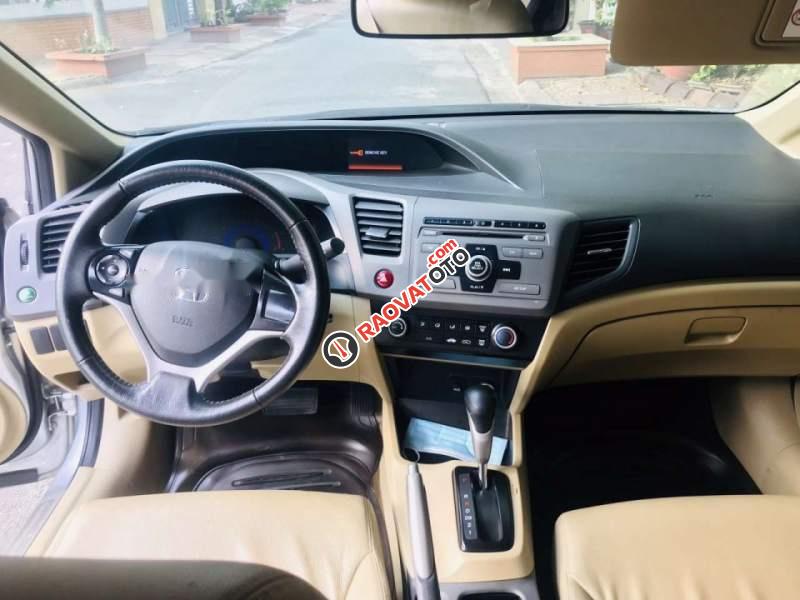 Bán xe Honda Civic 1.8AT năm sản xuất 2013, màu bạc, 490tr-4