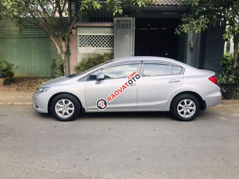 Bán xe Honda Civic 1.8AT năm sản xuất 2013, màu bạc, 490tr-1