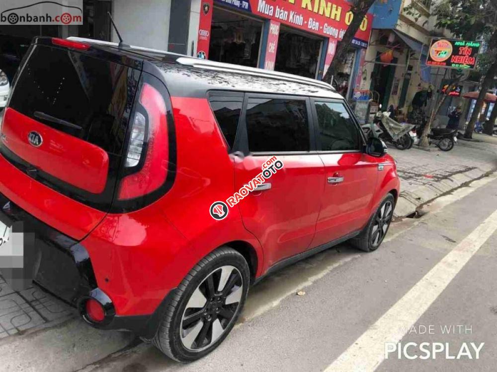 Cần bán gấp Kia Soul 2.0 AT sản xuất 2015, màu đỏ, nhập khẩu giá cạnh tranh-0
