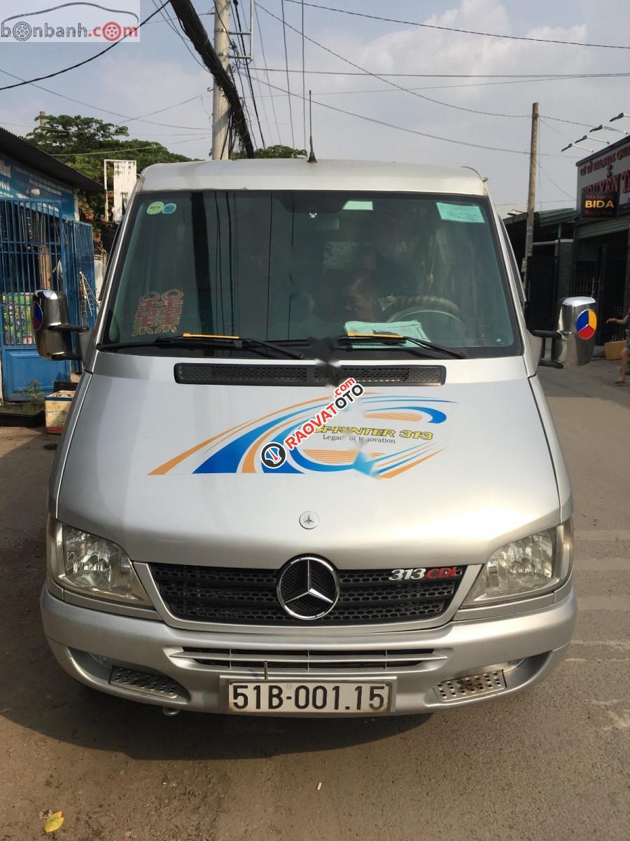 Bán Mercedes 313 sản xuất năm 2010, màu bạc, máy còn zin chưa đụng ốc-9