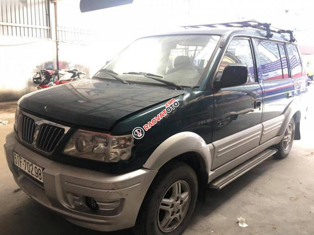 Bán Mitsubishi Jolie SS, 7 chỗ, đời 2002, xanh rêu, số tay-4