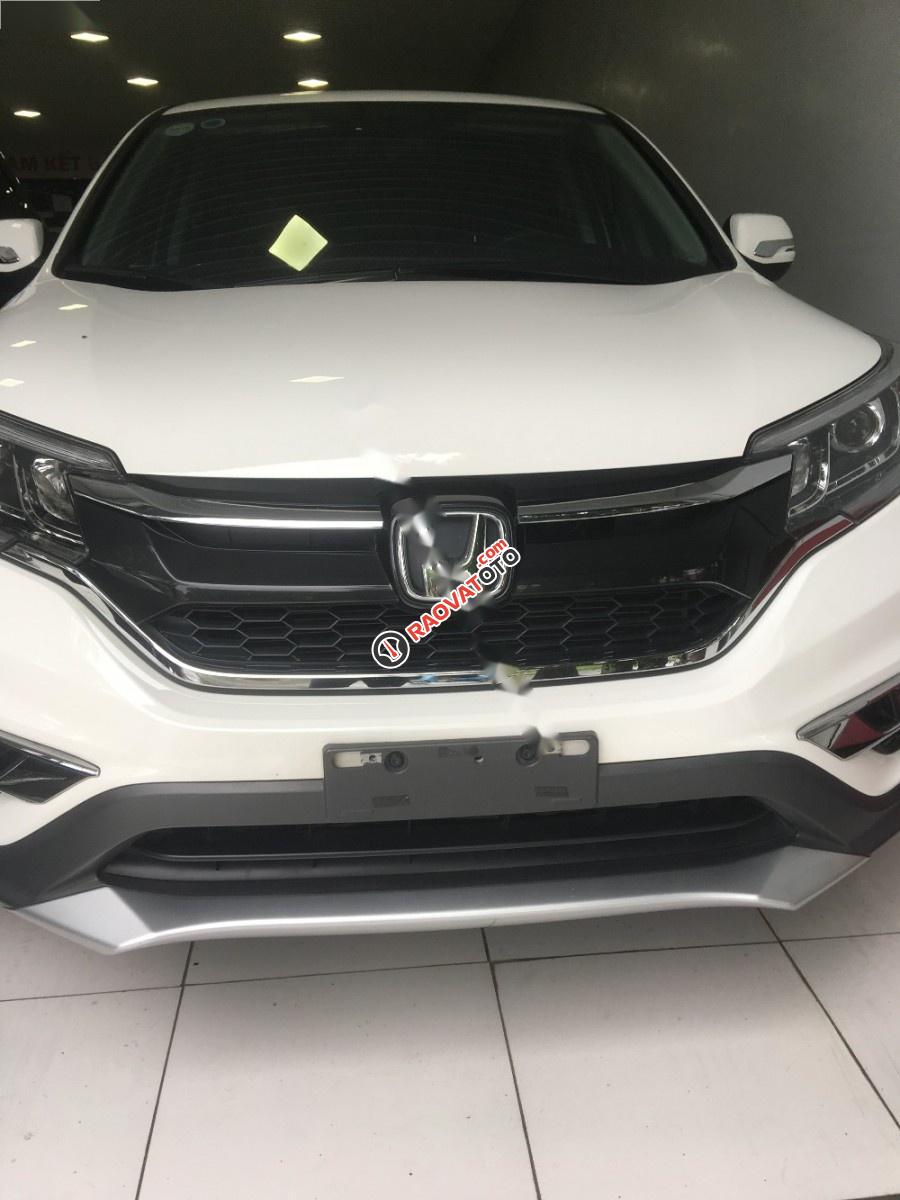 Bán Honda CR V 2.4 AT năm sản xuất 2016, màu trắng-0