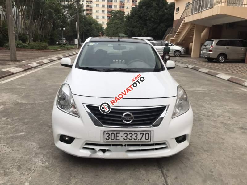 Bán Nissan Sunny 1.5MT đời 2016, màu trắng số sàn-1