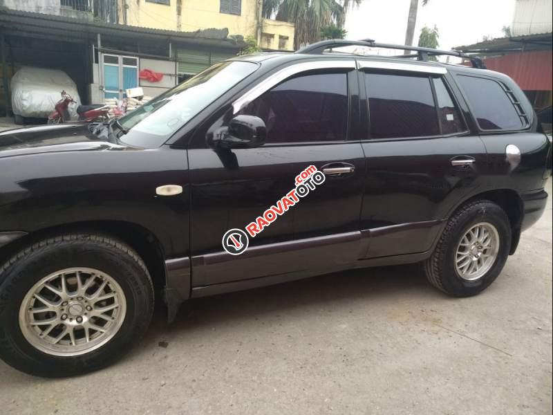 Bán xe Hyundai Santa Fe Gold đời 2004, màu đen, xe nhập chính chủ, giá 268tr-1