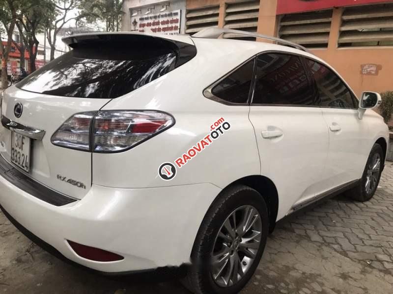 Bán ô tô Lexus RX 450h đời 2010, màu trắng, xe nhập-2