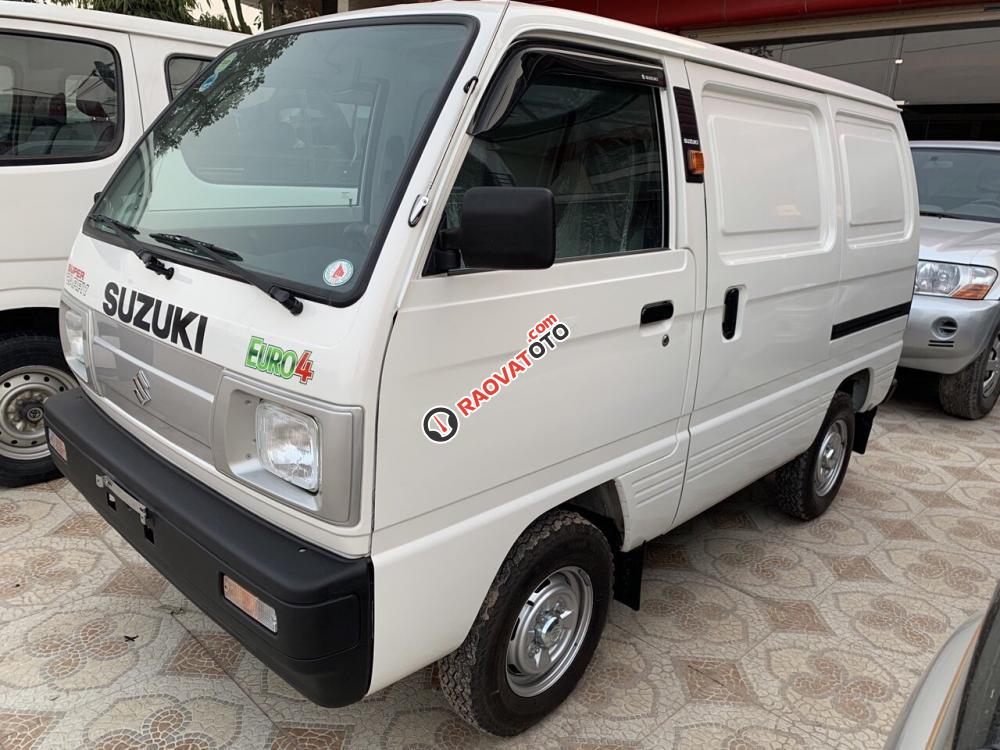 Cần bán Suzuki Super Carry Van đời 2018, màu trắng-4