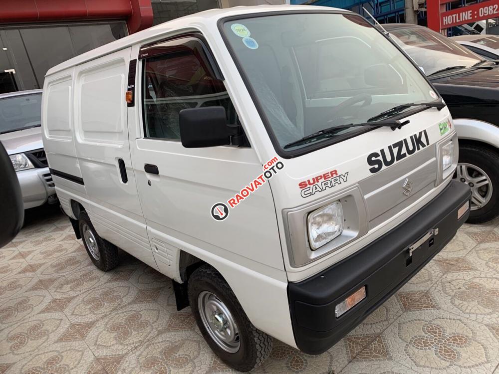Cần bán Suzuki Super Carry Van đời 2018, màu trắng-5