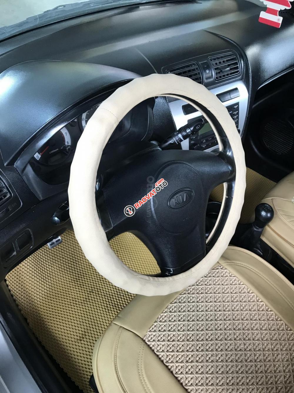 Bán Kia Morning EX năm 2010, màu bạc, bản đủ, xe chất-1