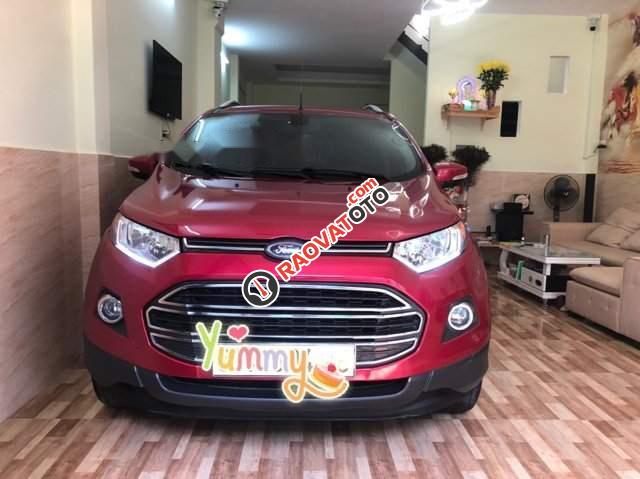 Cần bán xe Ford EcoSport 1.5AT Titanium năm 2016, màu đỏ-0