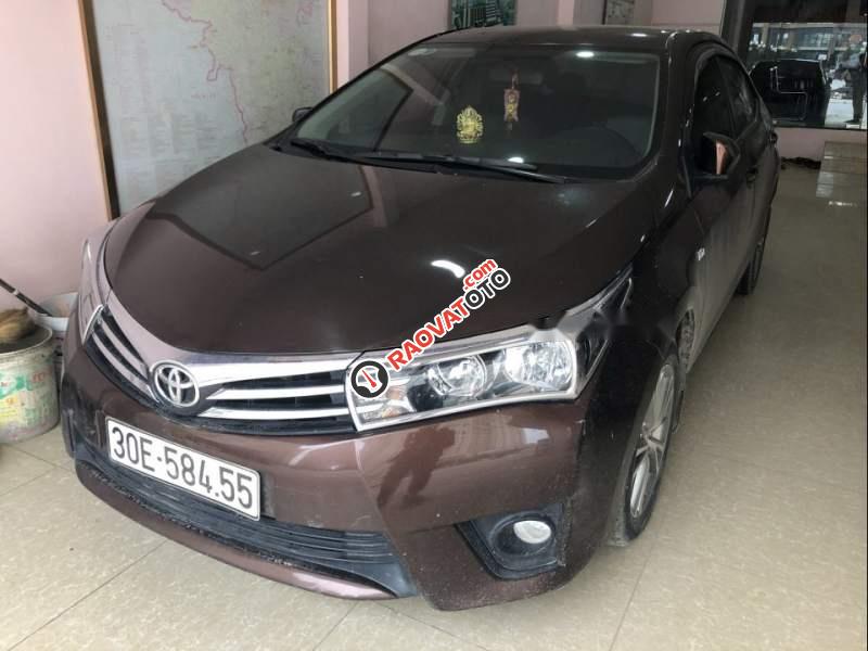 Bán Toyota Corolla altis 1.8G sản xuất năm 2015, màu nâu chính chủ-4