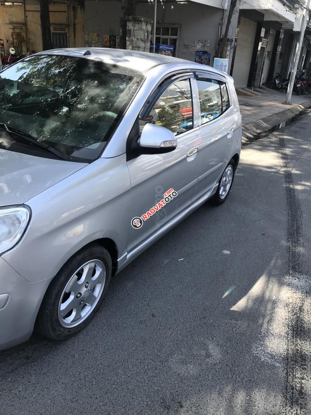 Bán Kia Morning EX năm 2010, màu bạc, bản đủ, xe chất-3