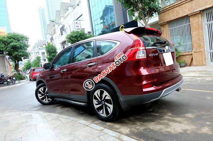 Cần bán gấp Honda CRV đời 2016 bản 2.4, màu đỏ mận-3
