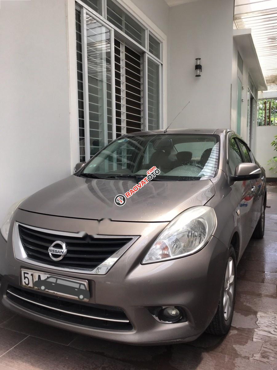 Bán Nissan Sunny XV sản xuất 2014, màu nâu, không kinh doanh dịch vụ-0