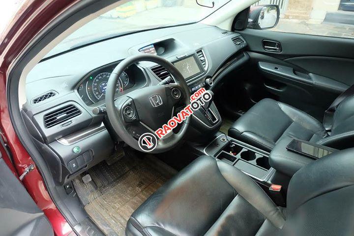 Cần bán gấp Honda CRV đời 2016 bản 2.4, màu đỏ mận-2