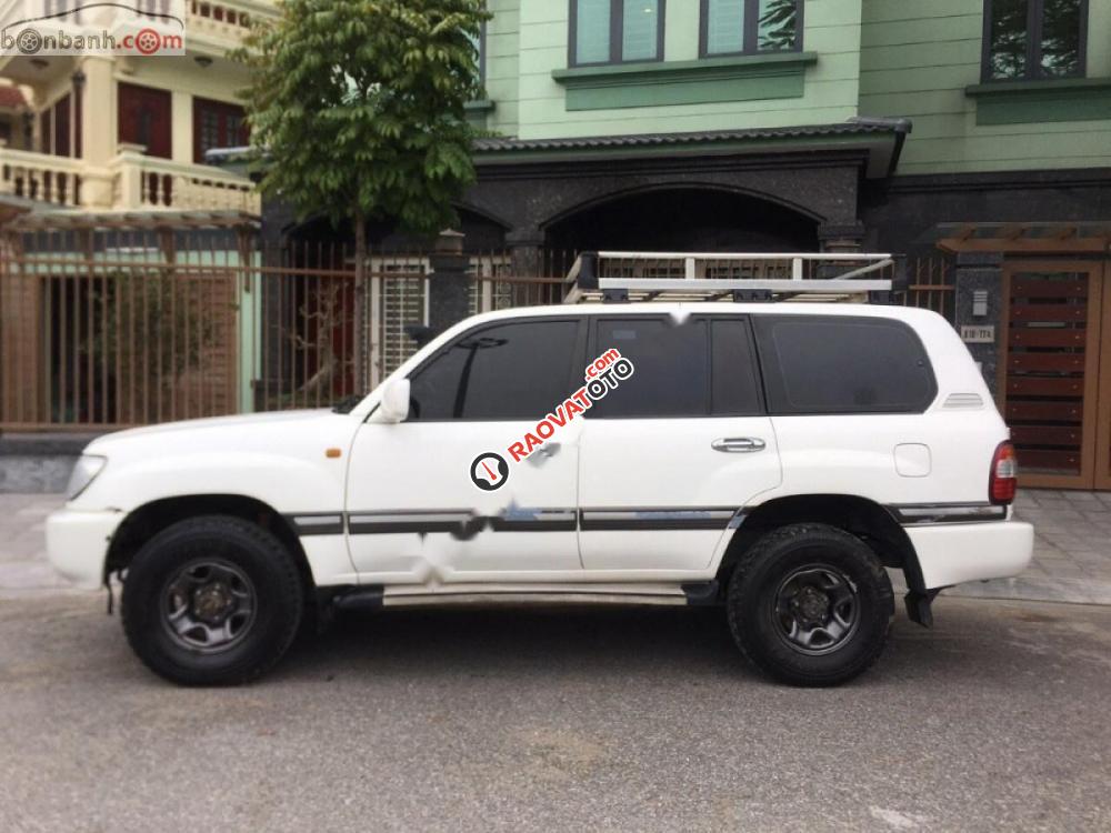 Cần bán Toyota Land Cruiser 4.2 MT năm 1999, màu trắng, nhập khẩu  -3