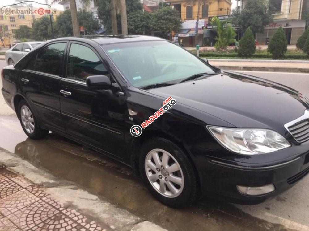 Bán Toyota Camry 3.0V năm 2002, màu đen-9