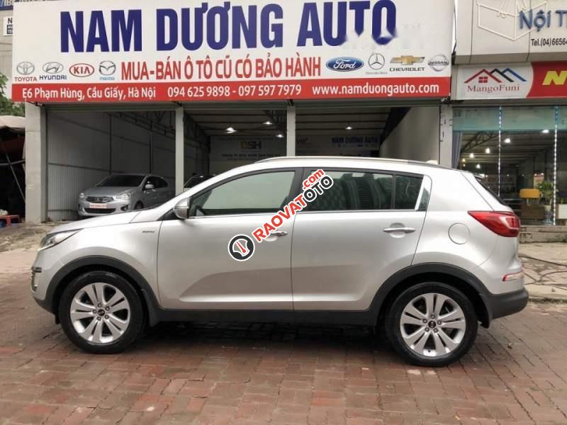 Bán Kia Sportage Limited đời 2011, màu bạc-4