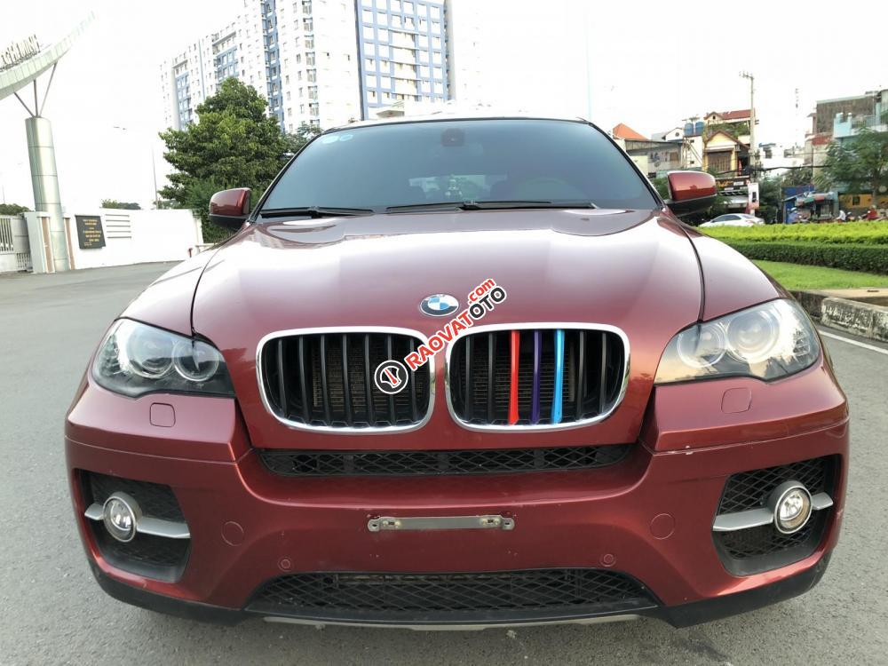 Bán BMW X6 năm sản xuất 2009, màu đỏ, xe nhập khẩu-3