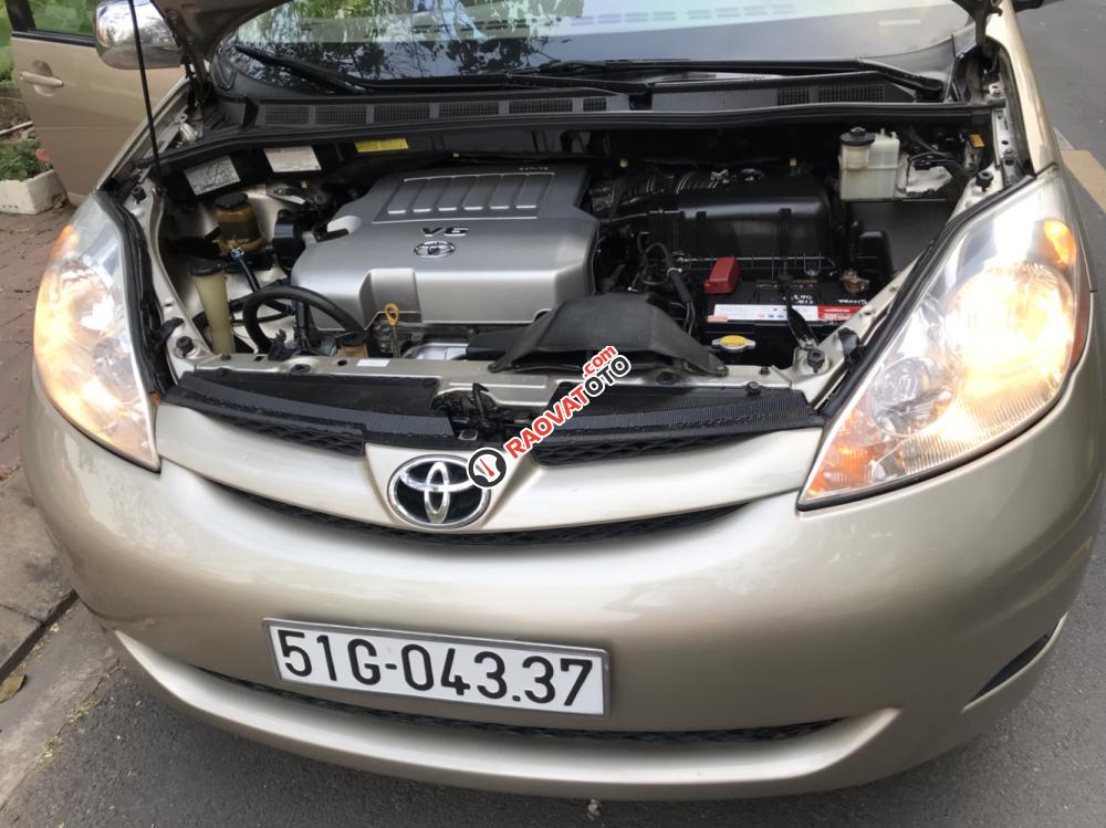 Bán xe Toyota Sienna XLE đời 2007 màu vàng, giá chỉ 650 triệu nhập khẩu nguyên chiếc-1