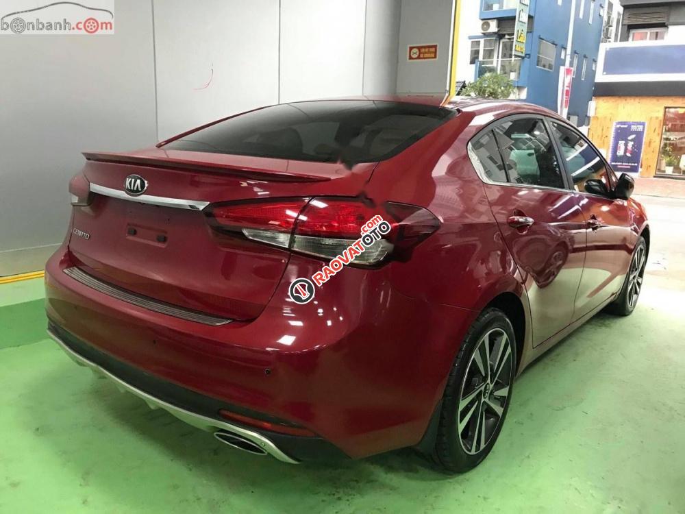 Bán Kia Cerato 1.6AT 2017 màu đỏ, số tự động, đăng kí tên tư nhân 1 chủ -5