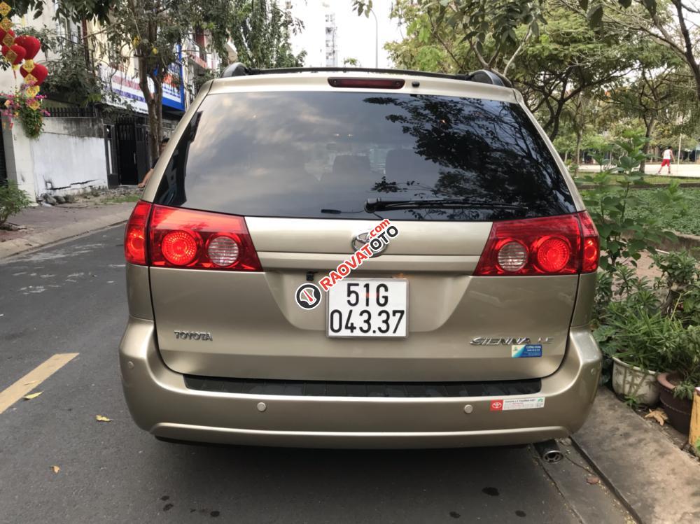 Bán xe Toyota Sienna XLE đời 2007 màu vàng, giá chỉ 650 triệu nhập khẩu nguyên chiếc-6