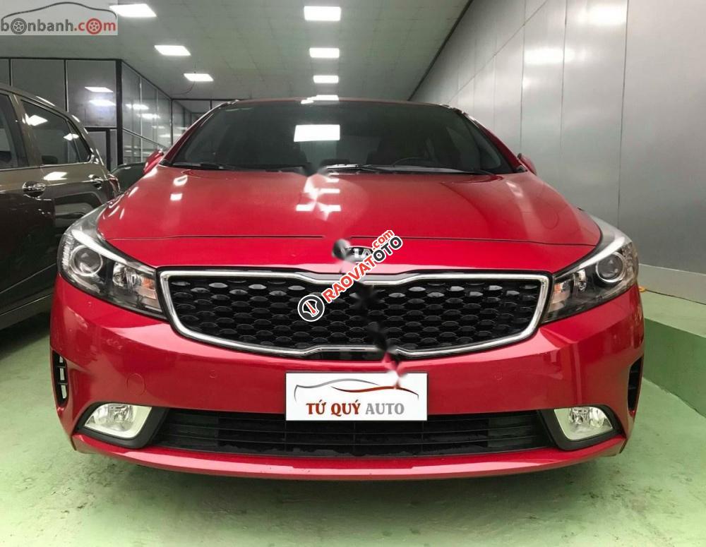 Bán Kia Cerato 1.6AT 2017 màu đỏ, số tự động, đăng kí tên tư nhân 1 chủ -7