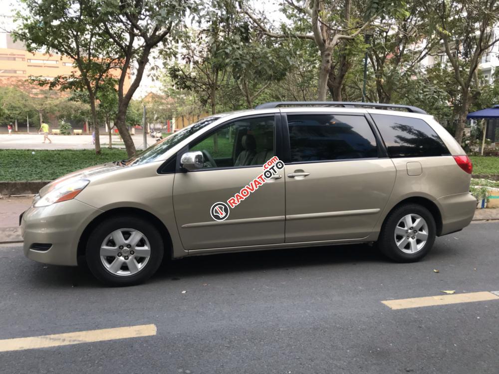 Bán xe Toyota Sienna XLE đời 2007 màu vàng, giá chỉ 650 triệu nhập khẩu nguyên chiếc-7