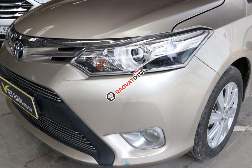 Bán ô tô Toyota Vios G 1.5AT đời 2016, màu vàng-5