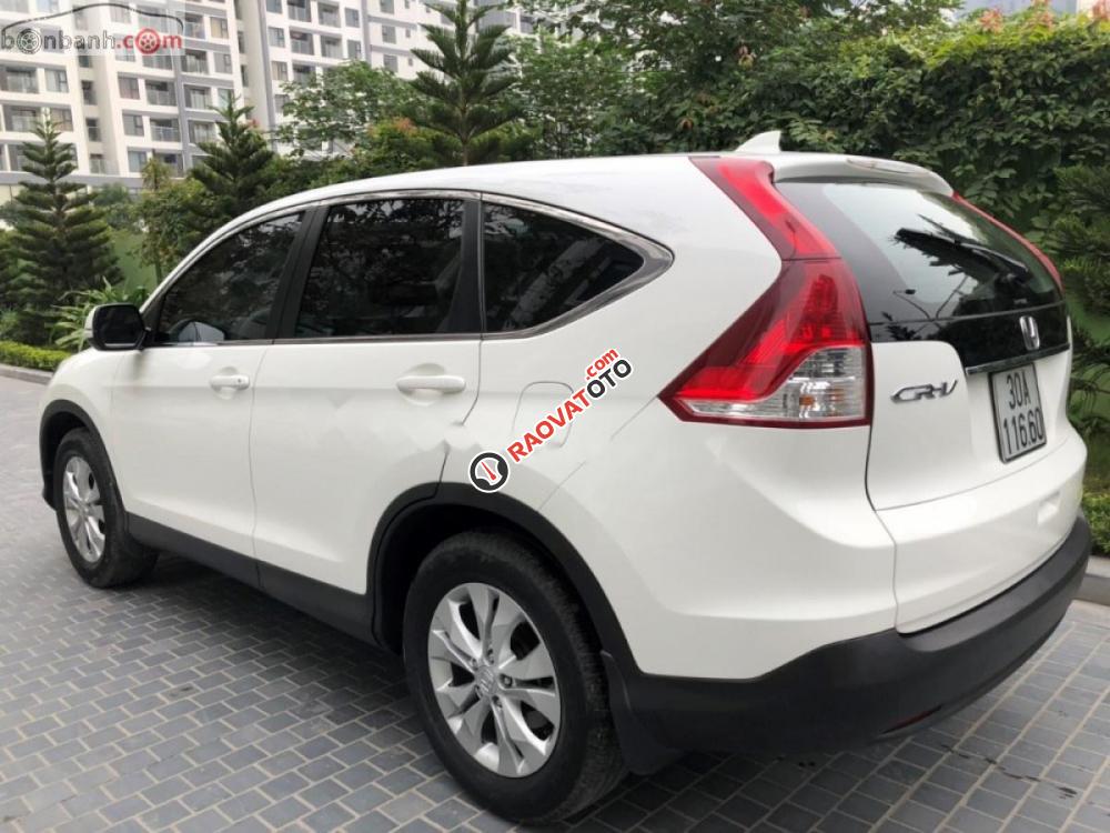 Bán xe Honda CR V 2.0 AT đời 2014, màu trắng  -6