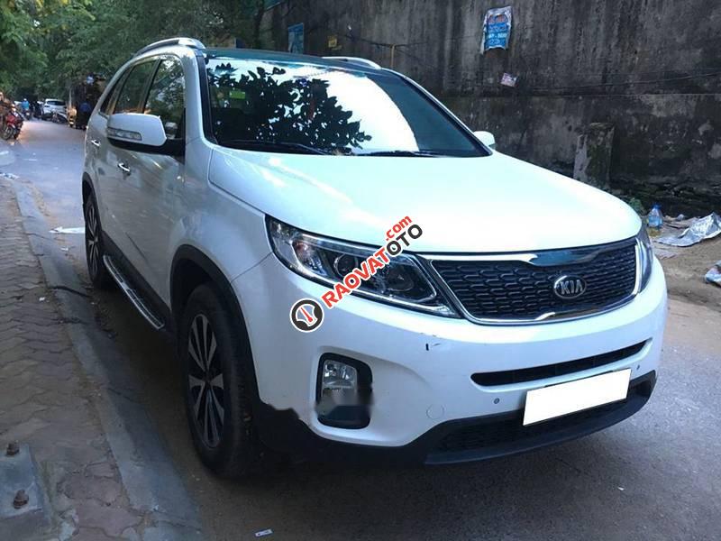 Cần bán xe Kia Sorento GAT đời 2017, màu trắng, xe nhập số tự động, giá chỉ 753 triệu-0