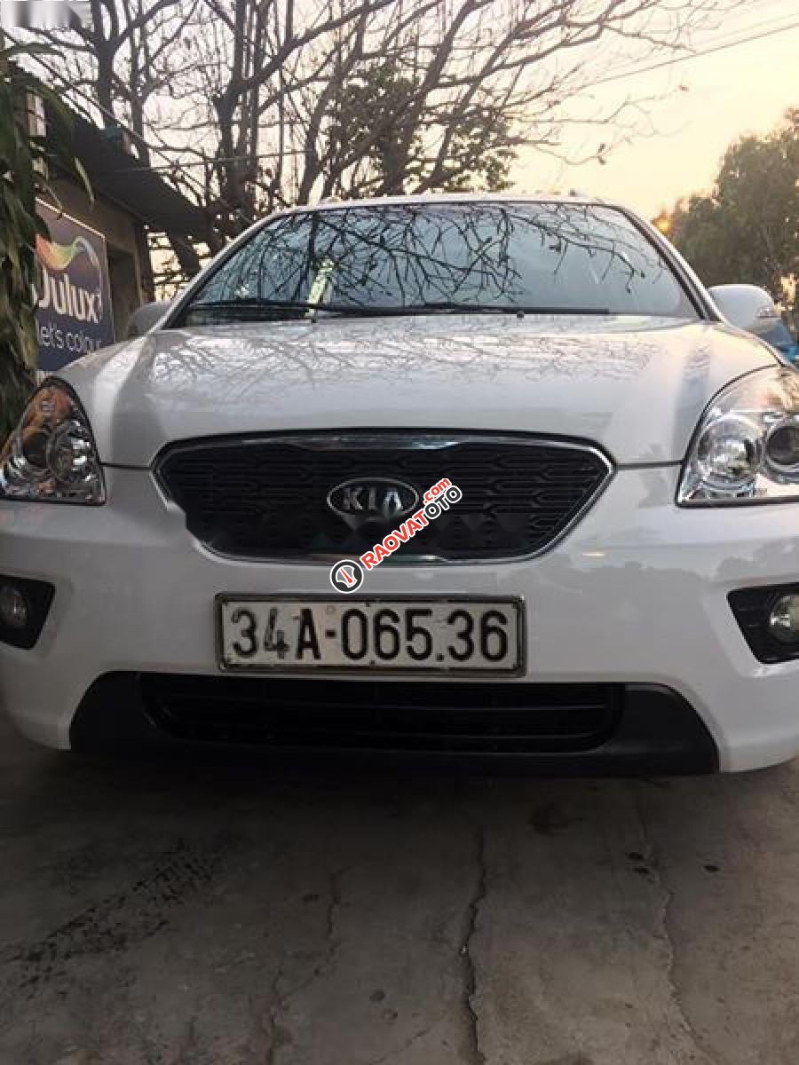 Cần bán lại xe Kia Carens SXMT đời 2011, màu trắng, giá tốt-4