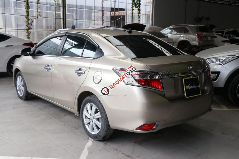 Bán ô tô Toyota Vios G 1.5AT đời 2016, màu vàng-4