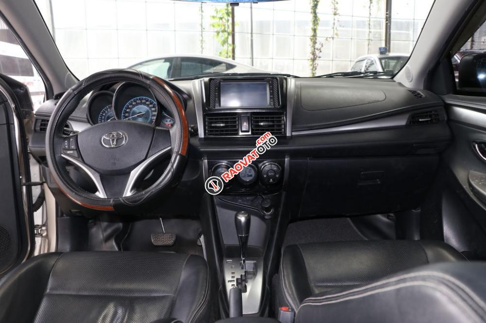 Bán ô tô Toyota Vios G 1.5AT đời 2016, màu vàng-10