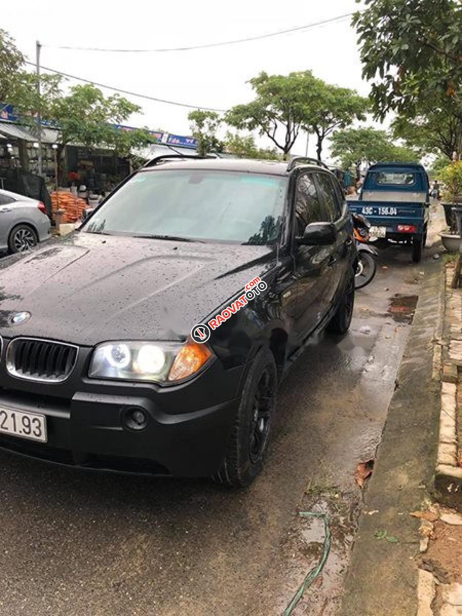 Bán BMW X3 đời 2005, màu đen, nhập khẩu-3