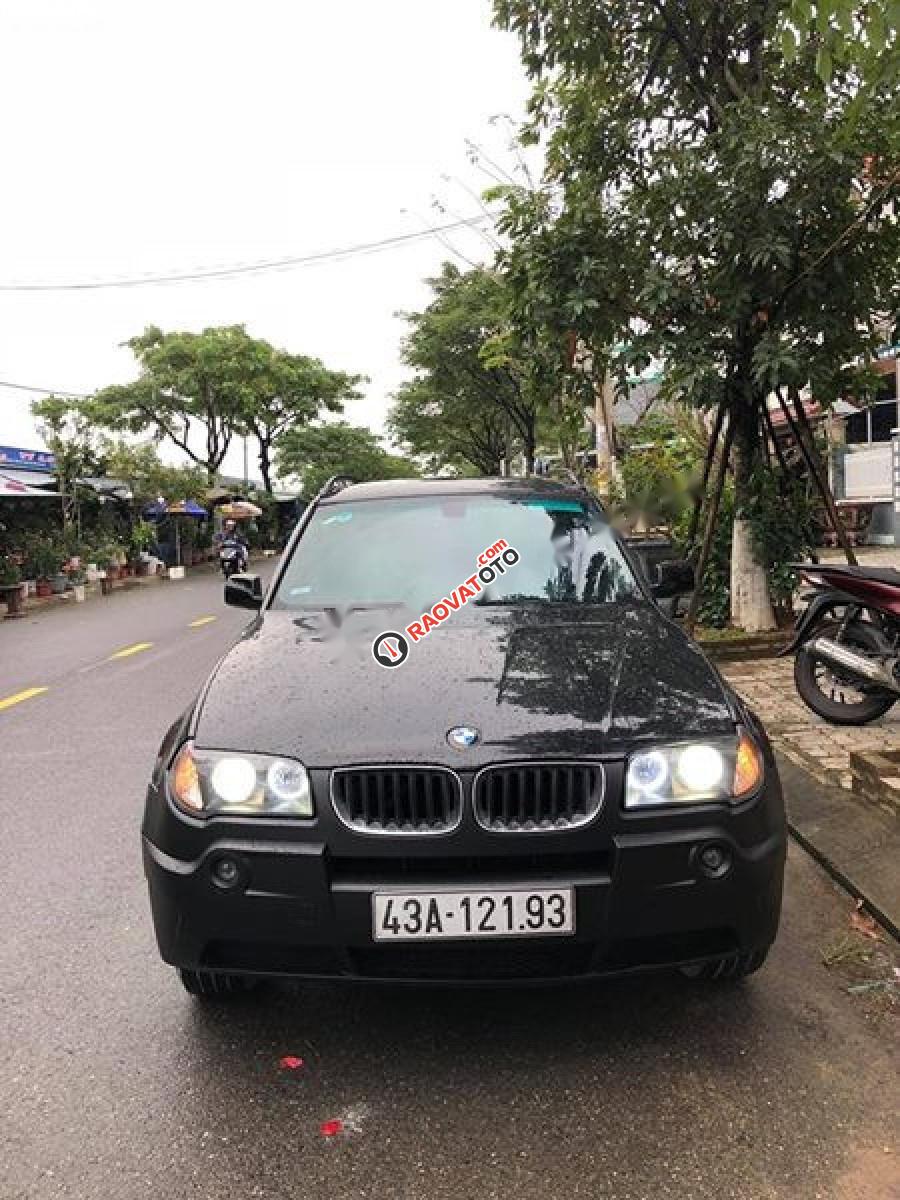 Bán BMW X3 đời 2005, màu đen, nhập khẩu-5