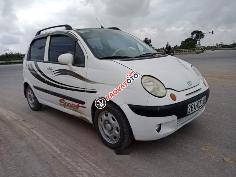 Bán Daewoo Matiz MT năm 2008, màu trắng, máy gầm nguyên bản-0