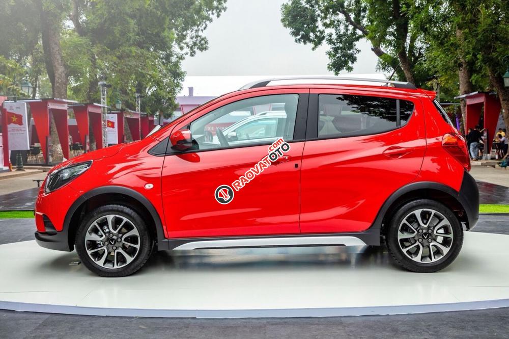 Bán xe VinFast Fadil CUV, cao cấp sản xuất 2019, màu đỏ, giá tốt-1