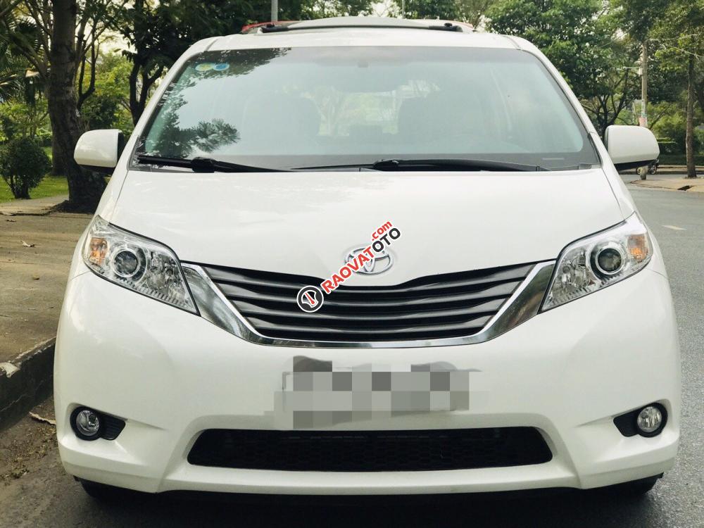 Bán Toyota Sienna XLE đời 2014, màu trắng, xe nhập-0
