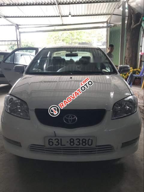 Bán ô tô Toyota Vios 1.5 G đời 2006, màu trắng như mới giá cạnh tranh-0