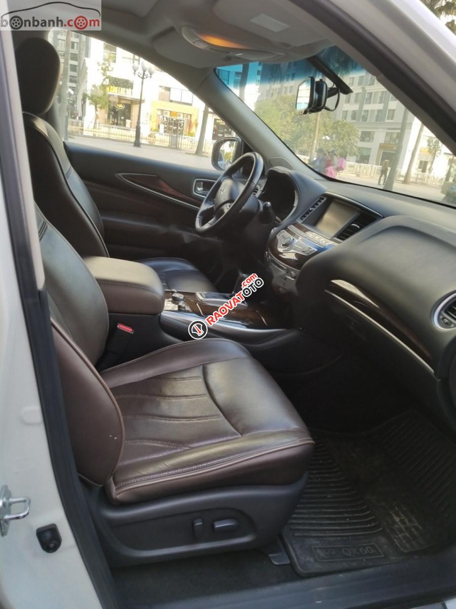 Chính chủ bán Infiniti QX60 3.5 AWD năm 2015, màu trắng, nhập khẩu-1