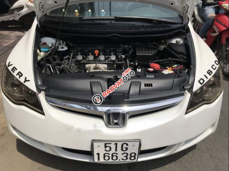 Bán Honda Civic 1.8 đời 2007, màu trắng, nhập khẩu nguyên chiếc-1