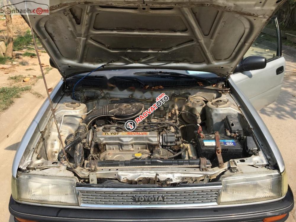 Bán Toyota Corolla 1.6 GLI 1990, màu bạc, nhập khẩu -6