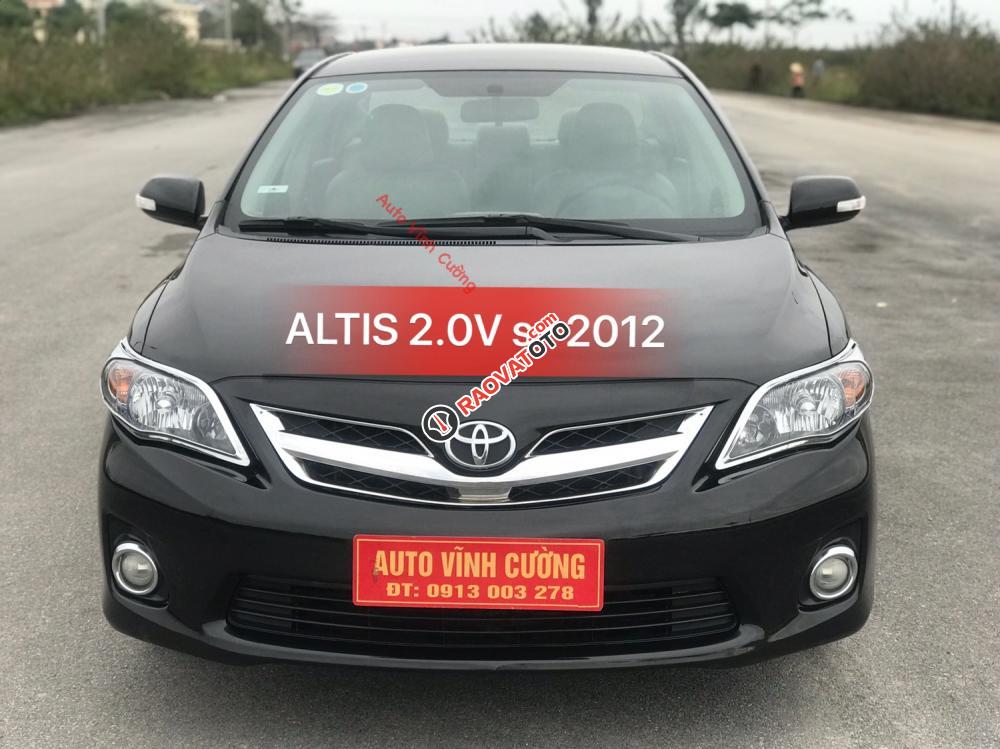 Bán Toyota Corolla altis 2.0V năm 2012, màu đen-22