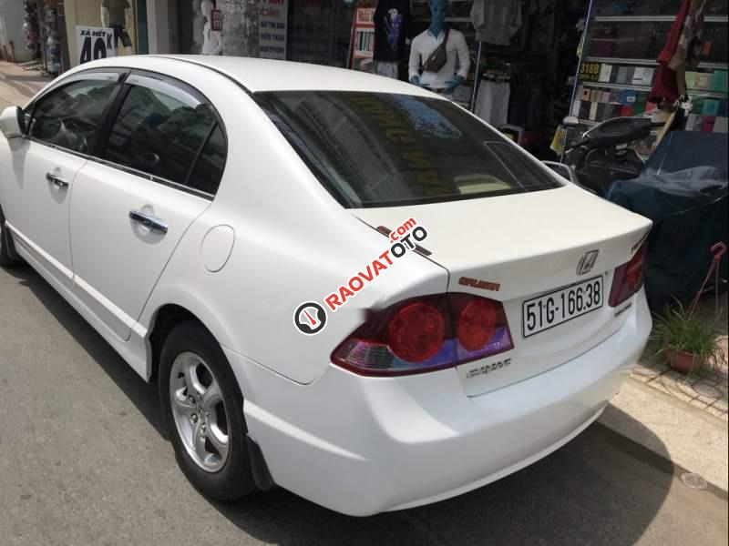 Bán Honda Civic 1.8 đời 2007, màu trắng, nhập khẩu nguyên chiếc-0