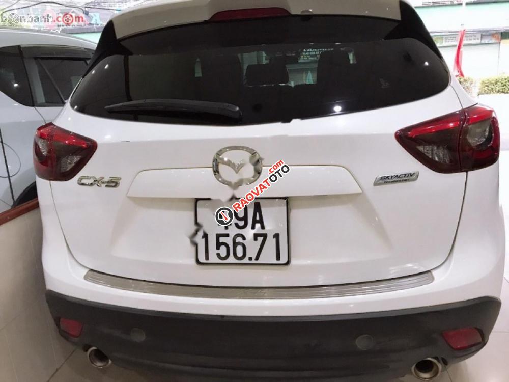 Bán xe Mazda CX 5 2.0 AT sản xuất 2016, màu trắng-1