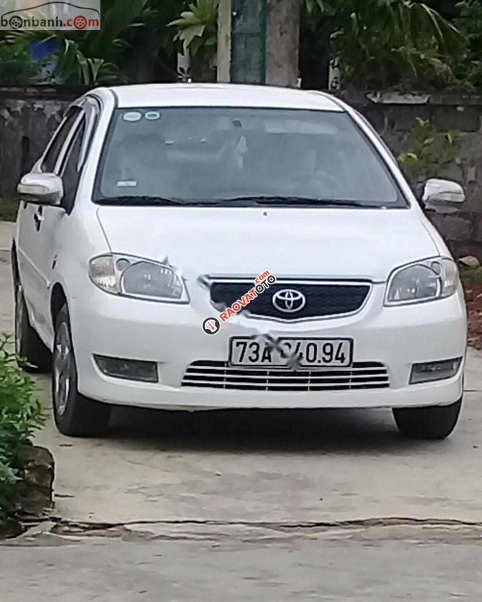 Bán Toyota Vios 1.5G đời 2006, màu trắng, chính chủ-0