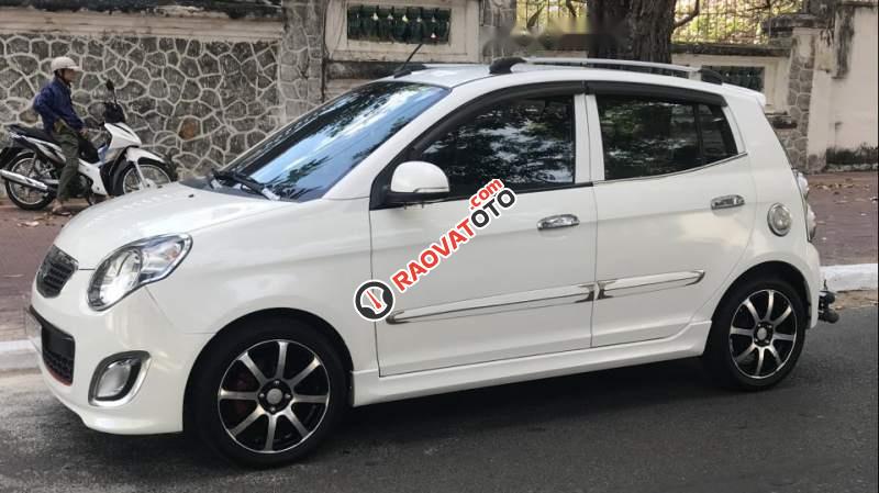 Bán xe Kia Morning SX AT đời 2011, màu trắng  -5