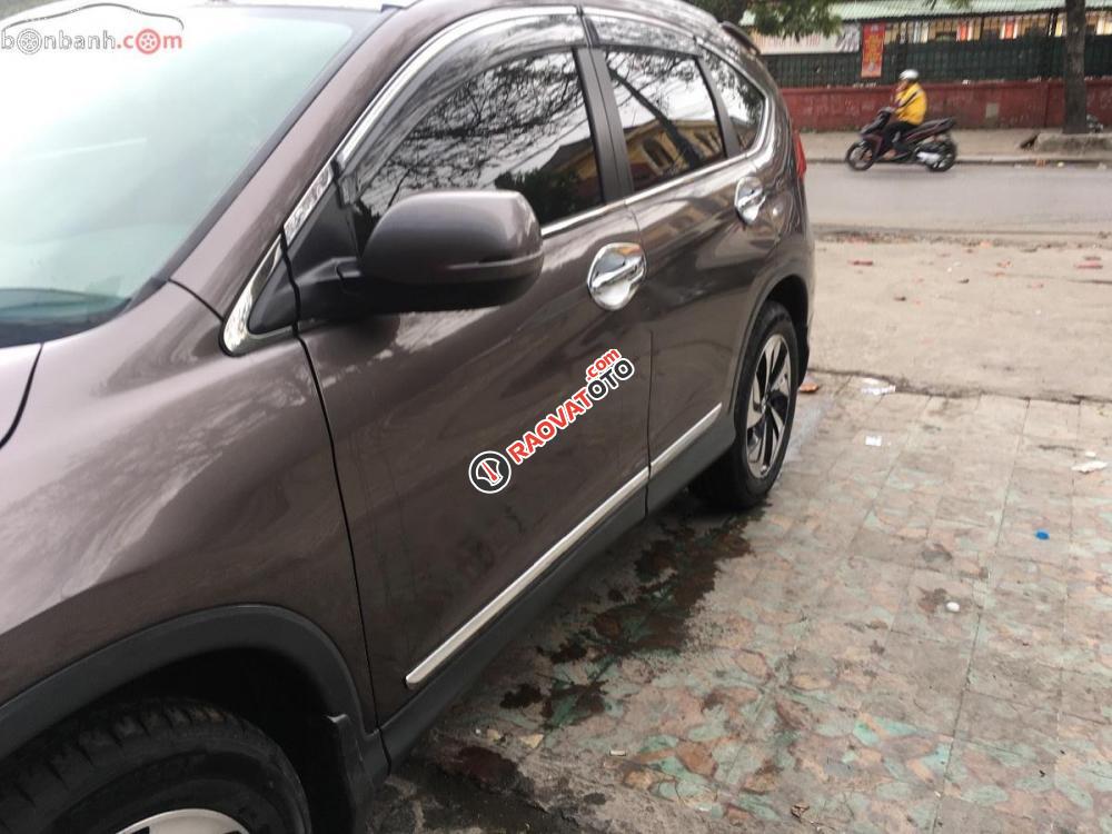 Bán ô tô Honda CR V 2.4 AT sản xuất năm 2016, màu nâu chính chủ giá cạnh tranh-3